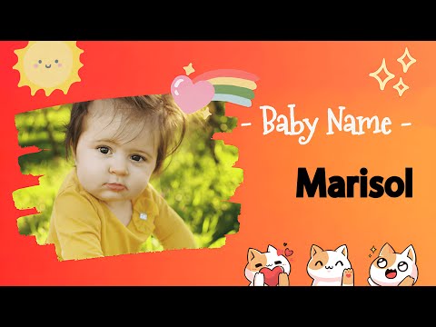 MARISOL | Marisol name meaning | Girl Name Meaning | Our Lady of Solitude (2023)