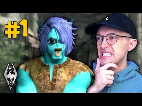 THERE'S A NEW FACE IN TAMRIEL!! - Skyrim: Special Edition - PART 1