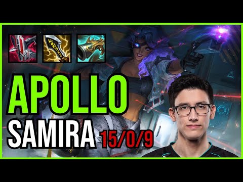 APOLLO - SAMIRA vs. VAYNE ADC - NA Master - Patch 11.3