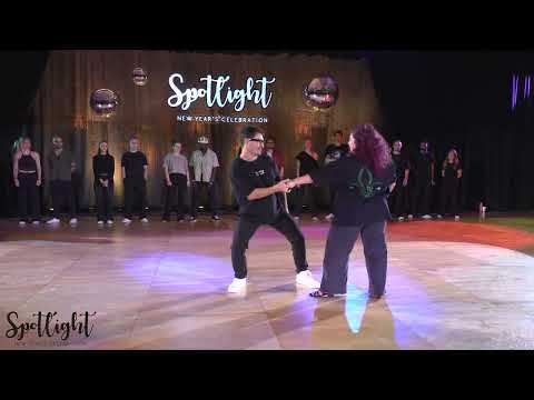 Spotlight New Year's Celebration 2025/2026 Advanced Strictly Swing Luke Reeves & Sarah Rose Goin