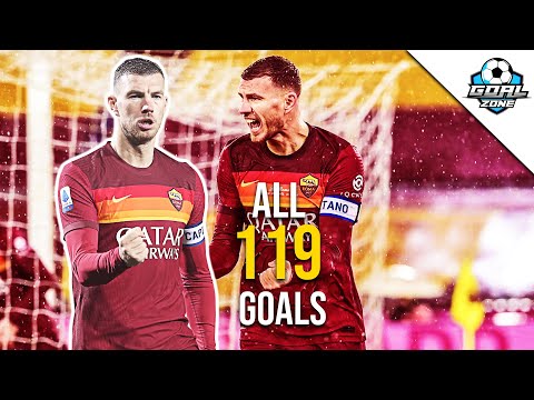 Edin Dzeko - All 119 Goals for Roma