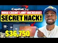 How to Get a HUGE Credit Limit Increase EVERYTIME on Your Capital One Credit Cards (NO HARD PULL)