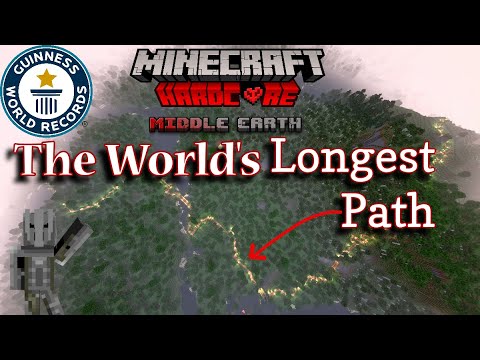 I Made the Longest Path Ever, in Hardcore Minecraft. And This is why...