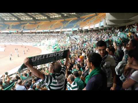 Académica 0 - 4 Sporting "Tu vais vencer" + festejo 2º golo