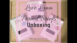Love Luna Period Briefs Unboxing & Reveal