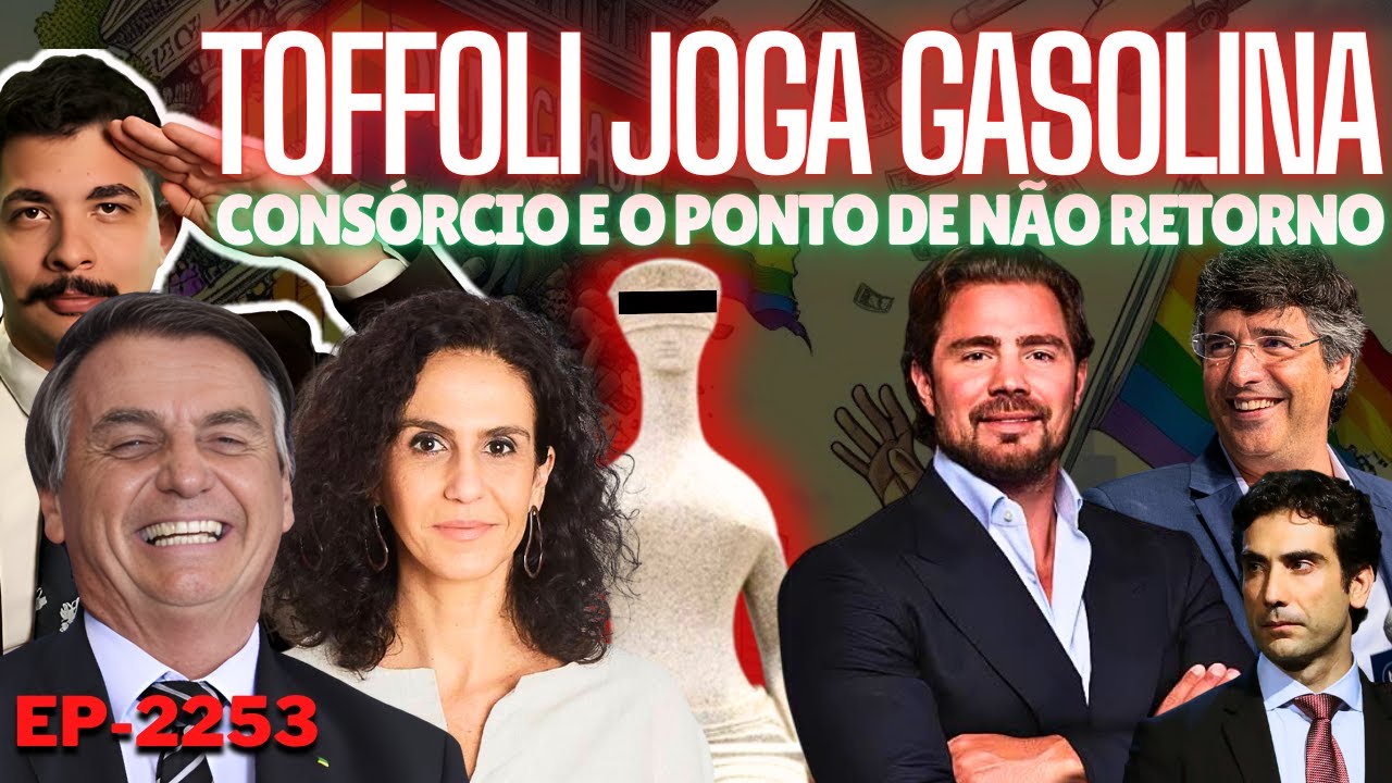 MASTER: Crise ESCALA, Toffoli Joga Gasolina e Sobra Pro DEDÉ? + Consórcio e o Ponto de NÃO Retorno.