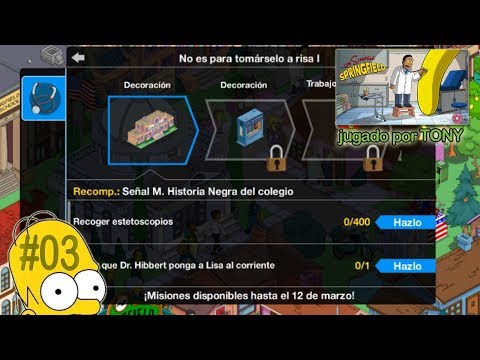 Los Simpson Springfield "Historia'20: Capítulo 3 - No es para tomárselo a risa I" por Tony
