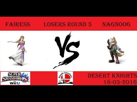 Nagnoog (Fox) Vs Fairess(Zelda) - Losers 5