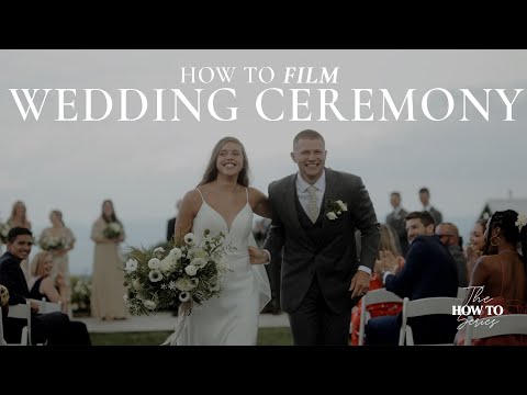 How To Film A Wedding Ceremony - Part 2 - Wedding Videography Tips
