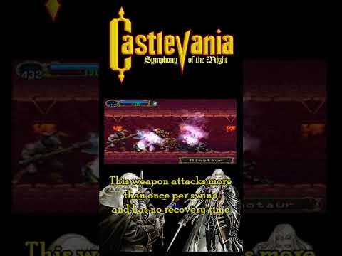 Alucard's Strongest Weapon! Castlevania Symphony of the Night