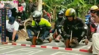 Download lagu wkwk Asli Ngakak, PARODI MOTOGP warga  62 mp3