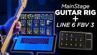 Video thumbnail for MainStage Guitar Rig with the Line 6 FBV3 Foot Controller! by Sunday Sounds
