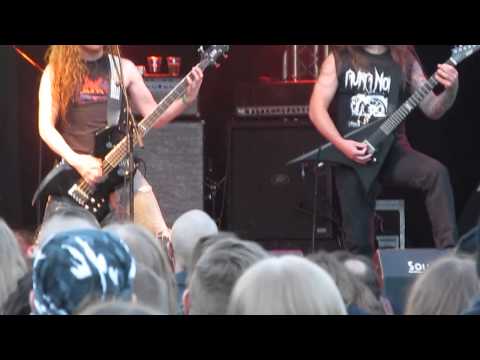 Aura Noir - Abbadon - Live at Steelfest, Finland May 16th, 2014