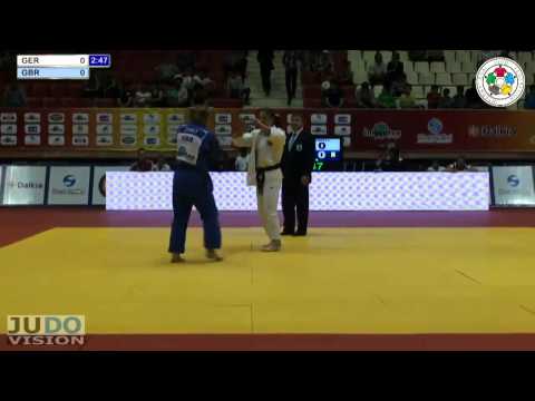Judo Grand Slam Baku 2013: Laura VARGAS KOCH (GER) - Sally CONWAY (GBR) Semi Final [-70kg]