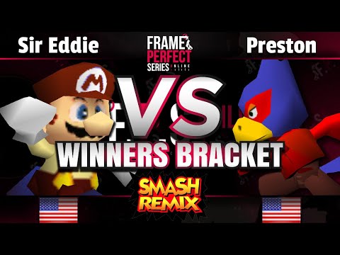 FPS3 Online W. Bracket - Mr. | Sir Eddie (Mario, Ness, Link) vs. Preston (Falco) - Smash Remix