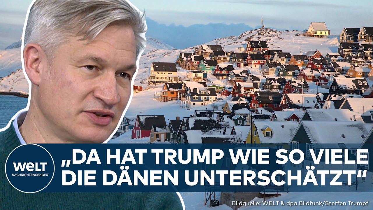 GRÖNLAND: "Ich kann nur empört sagen: So nicht, Mr. Trump!" Ulf Poschardt kritisiert US-Regierung