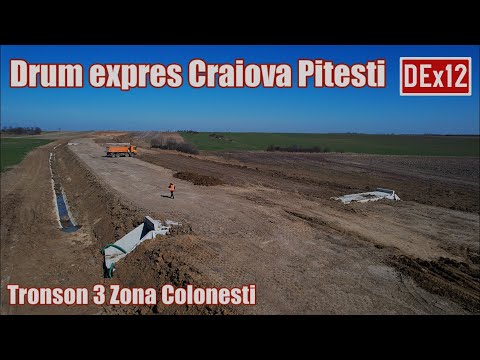 Drum expres Craiova Pitesti DEx12 Tronson 3 Zona Colonesti