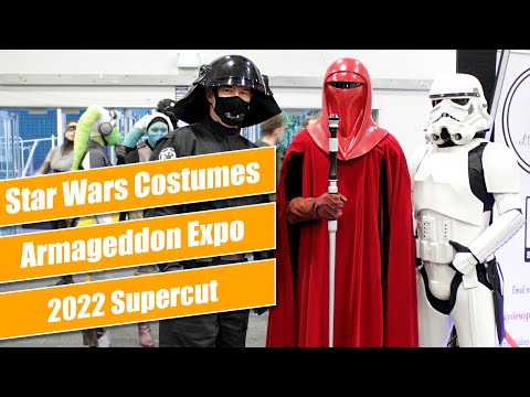 Star Wars Costumes at Armageddon Expo 2022 Supercut