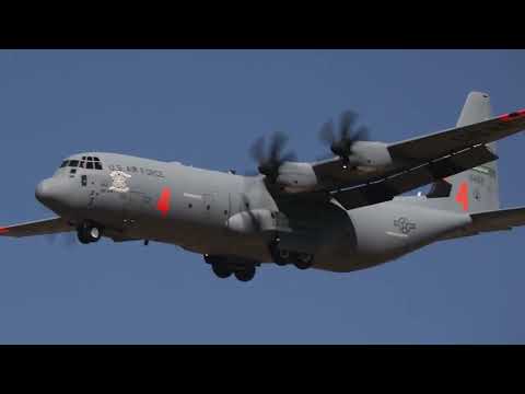 MAFFS 4  10-17-24 Ca. Air National Guard Pt. Magu in pattern in Aerospace Valley, KPMD