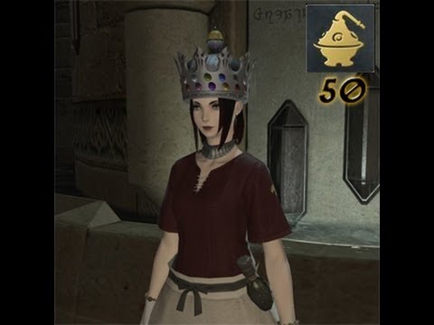 FFXIV Ding Level 50 Alchemy