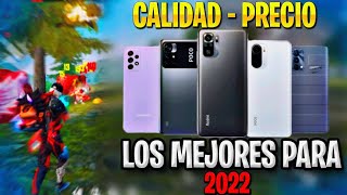 LOS 5 MEJORES CELULARES 📱 PARA JUGAR FREE FIRE EN 2022 SIN LAG✅ NOS BUSQUES MÁS!!