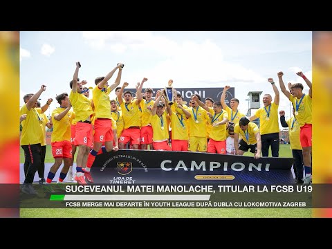 Matei Manolache from Suceava, starter at FCSB U19