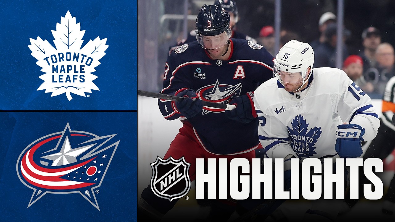Maple Leafs vs. Blue Jackets | NHL Highlights | Oct 20, 2026