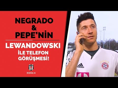 Negredo ve Pepe’nin Lewandowski ile yaptığı o telefon görüşmesi!