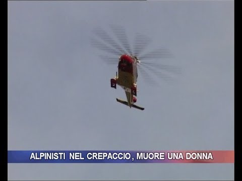 Alpinisti nel crepaccio, muore una donna