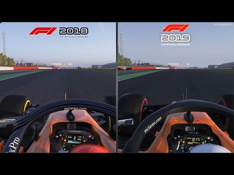 F1 2018 vs F1 2019 - Silverstone Comparison [4K 60FPS]
