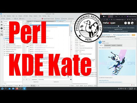 Perl programming using KDE's Kate editor in Linux tutorial - March 2024 - f5c89eca