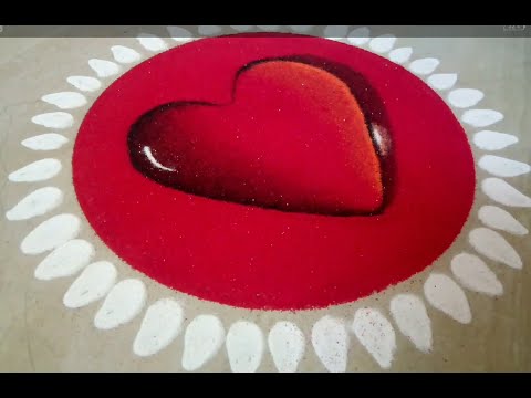 3d poster rangoli design transparent effect rangoli by sheela art