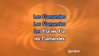 Karaoké Les flamandes - Jacques Brel *