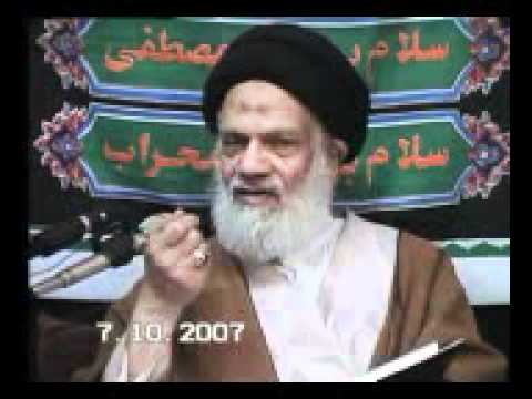 ⁣محاضرة سماحة السيد الحائري -۲٤ رمضان ۱٤۲۸ -القسم الاول