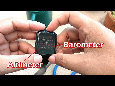 How to View Altimeter, Barometer & Calibrate Compass in Amazfit Bip