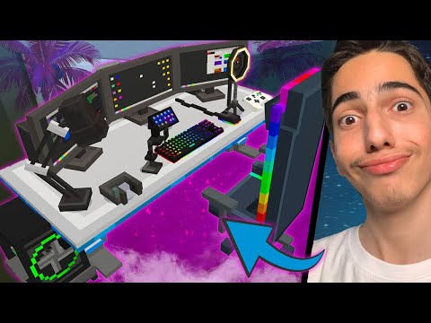 I bought an island in Minecraft by streaming 🙊🚢 Minecraft Streamer Simulator #2