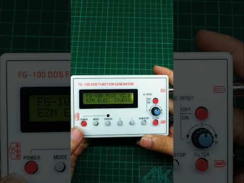 Function generator FG-100 DDS #signalgenerator #audiogenerator #functiongenerator