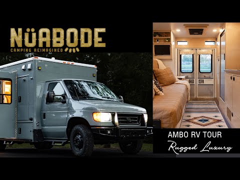 Ambulance Camper Conversion - Luxury Overlanding Rugged RV