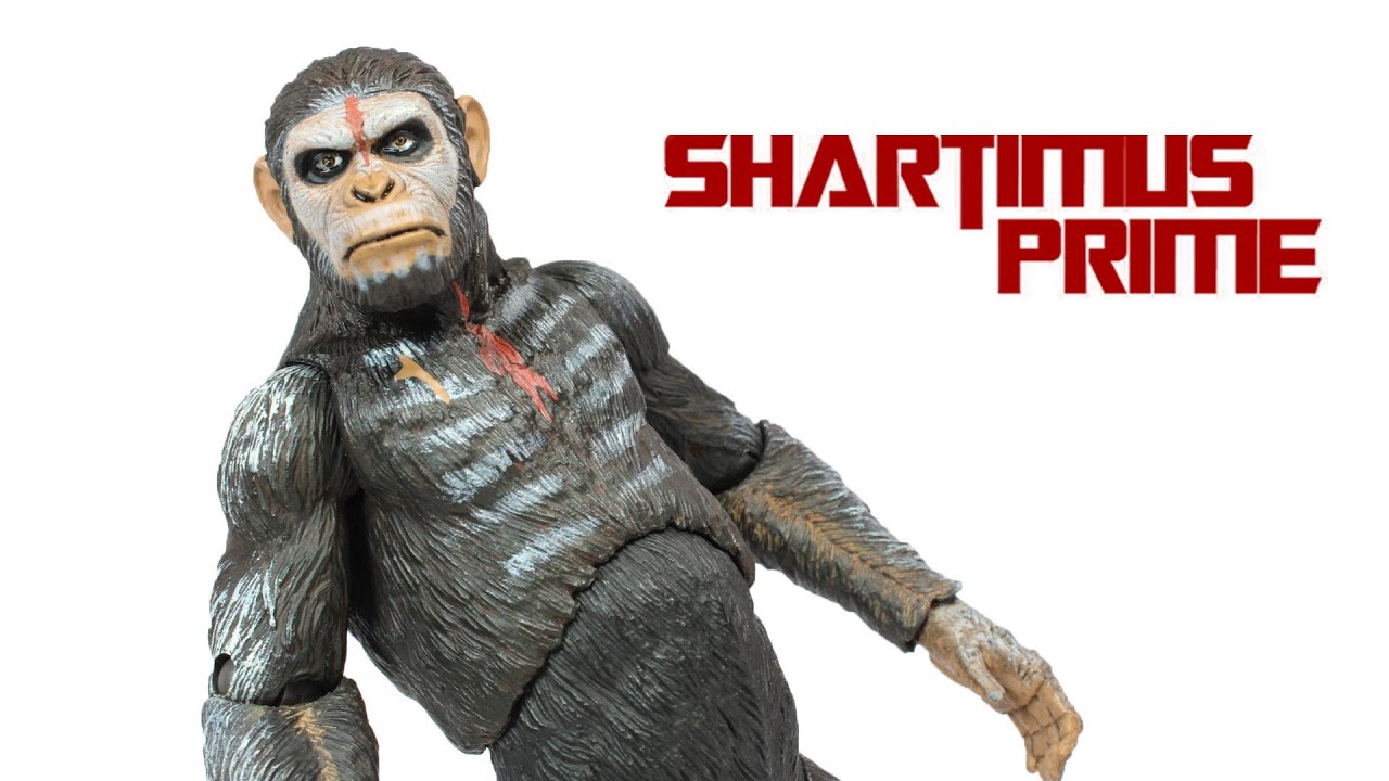 Watch video Dawn of the Planet of the Apes Caesar NECA Action Figure Review Now Dawn of the Planet of the Apes Caesar NECA Action Figure Review
