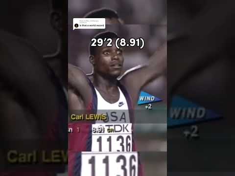 This is the long jump World Record Held by Mike Powell