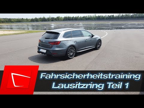 Fahrsicherheitstraining Lausitzring Teil 1 - Ein Tag Freizeit! Bremsen, Rutschen und Wasserflecken