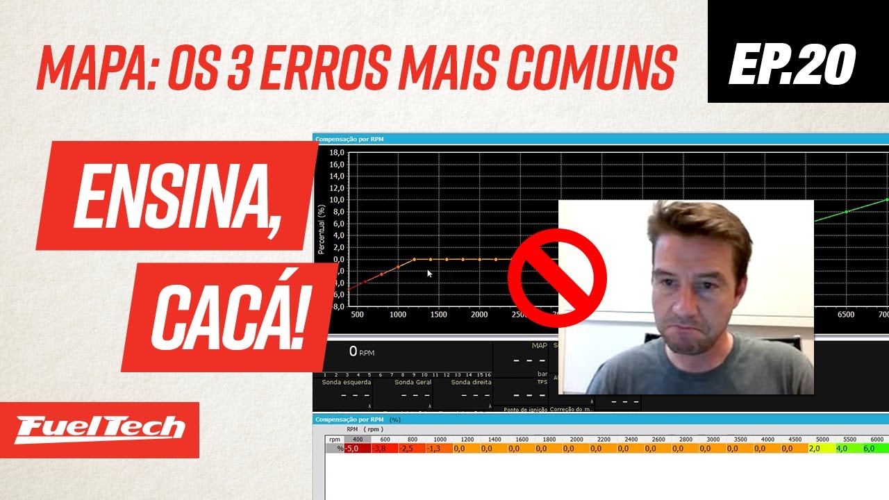 Os 3 erros mais comuns no ACERTO dos MAPAS!