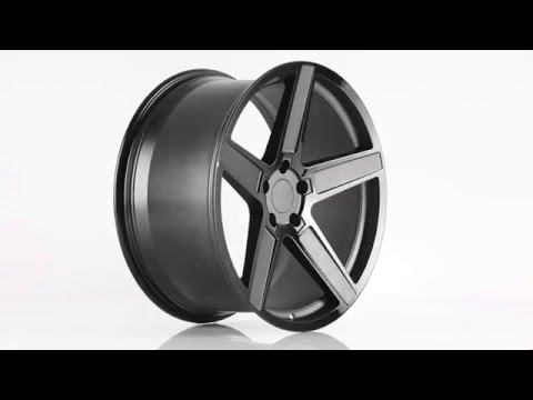 TSW Alloy Wheels- Ascent in Gunmetal with Gloss Black Face