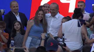 ՈՒՂԻՂ. «Հայաստան» դաշինքի նախընտրական հանդիպումը Գյումրիում