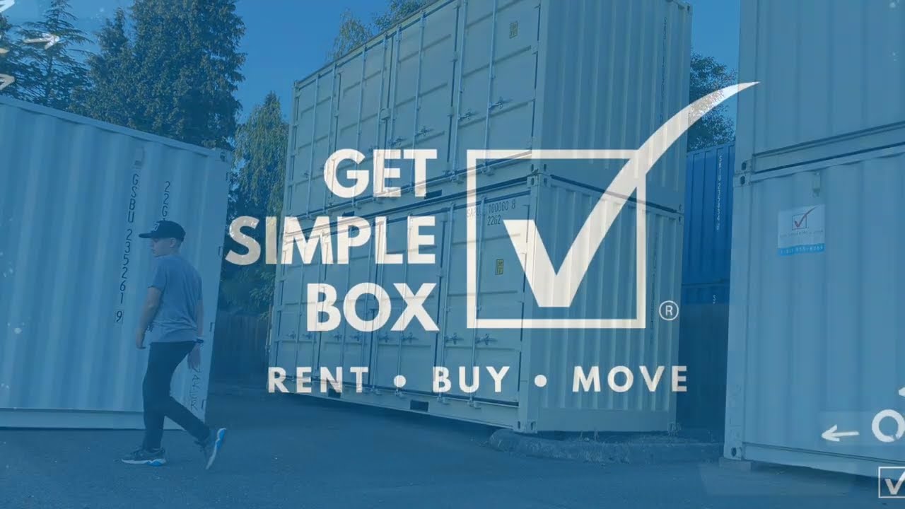 20 Foot Open Side Shipping Container | Get Simple Box