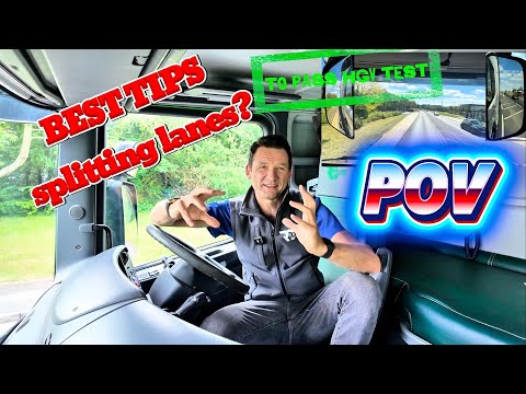 Bestehen Sie Ihre Lkw-Prüfung beim ersten Mal: ​​Spurwechsel erklärt wie kein anderer