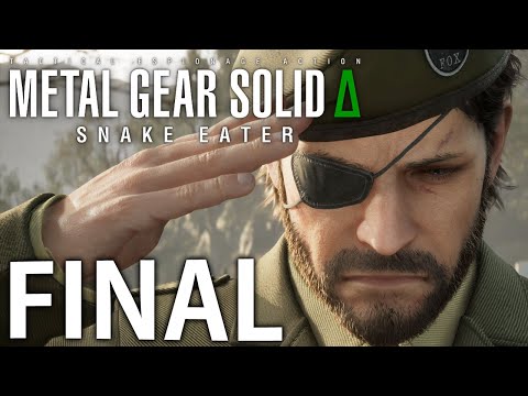 Metal Gear Solid Delta Snake Eater - FINAL ÉPICO!!!!!!!!!!!!!!!!!!! [ PS5 Pro - Playthrough 4K ]