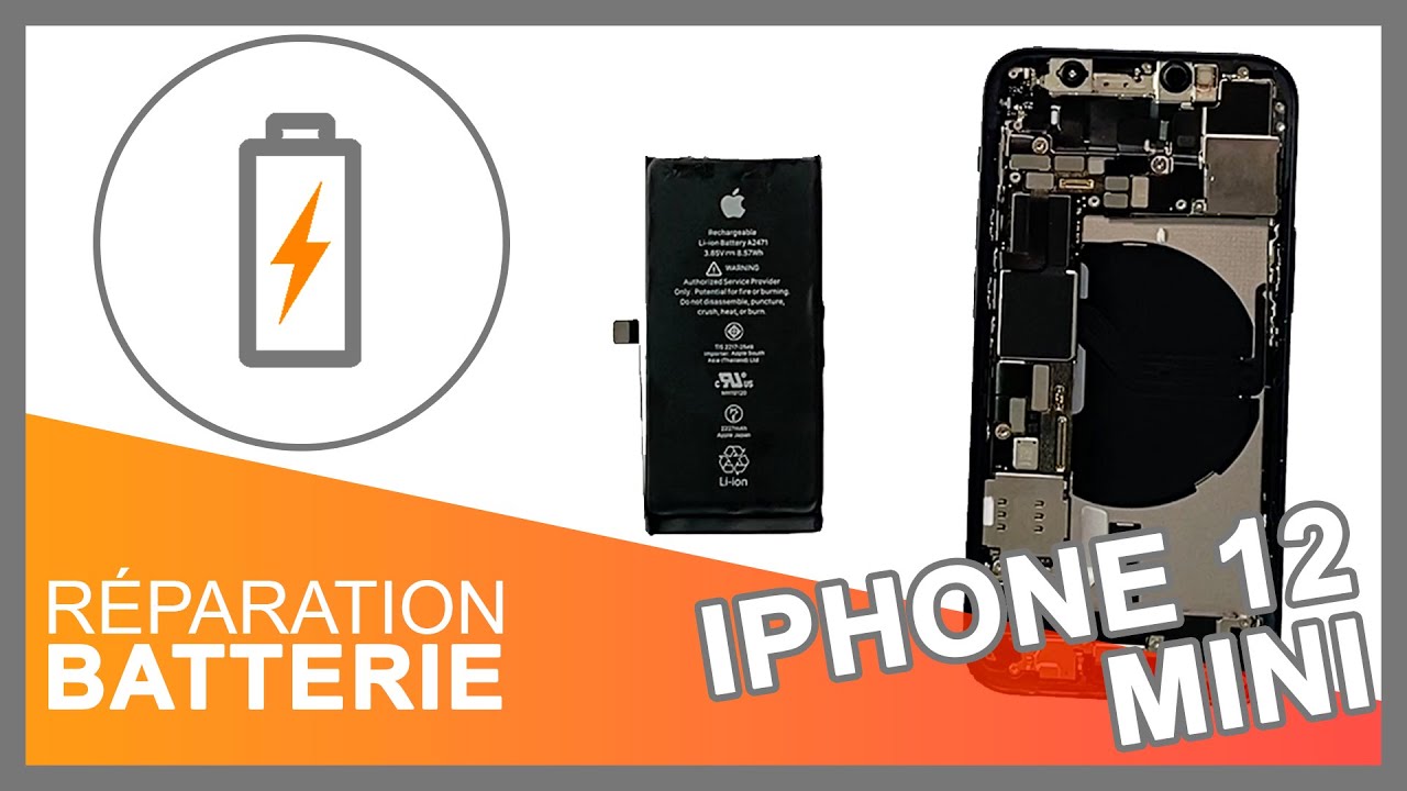 Réparation Batterie iPhone 12 Mini