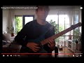 Dodgy Boat Allan Holdsworth guitar solo cover