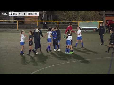 2023/01/22 Añorga KKE VS  Real Sociedad SAD B (2-1)